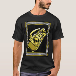 Boombox Ghettoblaster Stereo Hip Hop Drip Urban T-shirt