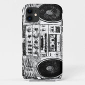Boombox graffiti Case-Mate iPhone case (Achterkant)