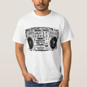Boombox graffiti t-shirt