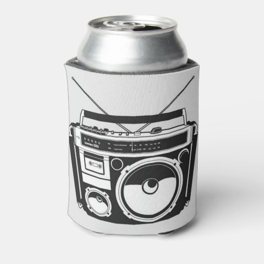Boombox Grey Blikjeskoeler (Blikje Achterkant)