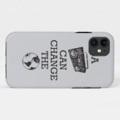 Boombox Kan De Wereld Veranderen Case-Mate iPhone Case (Achterkant (horizontaal))