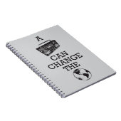 Boombox kan de wereld veranderen notitieboek (Rechterzijde)