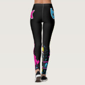 Boombox-leggings Leggings (Achterkant)