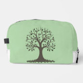 🌳 Boombox Levensboom Groen🧼 Toilettasje (Voorkant)