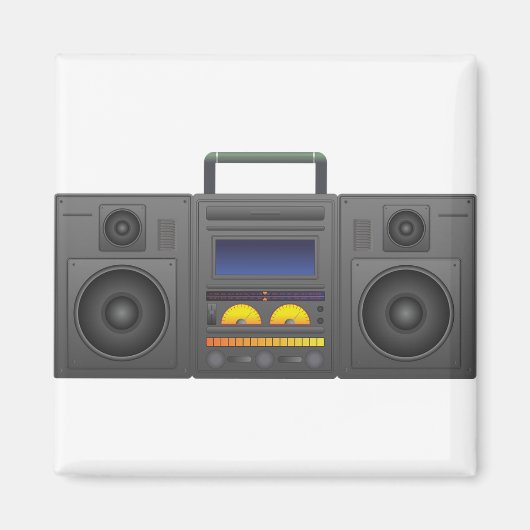 Boombox Magneet (Voorkant)