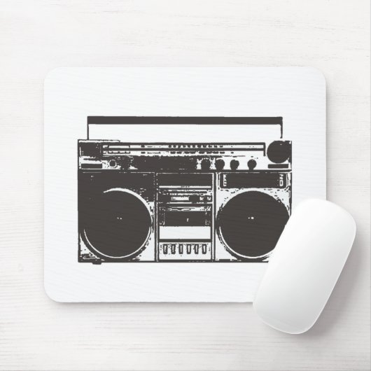 Boombox Mousepad Muismat (Met muis)