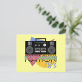 Boombox Nation 83 Briefkaart (Staand voorkant)