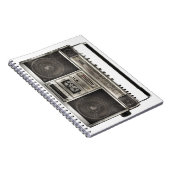 Boombox Notitieboek (Rechterzijde)