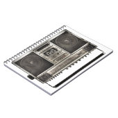 Boombox Notitieboek (Linkerzijde)