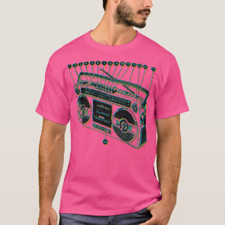 Boombox Old School Ghetto Blaster T-shirt