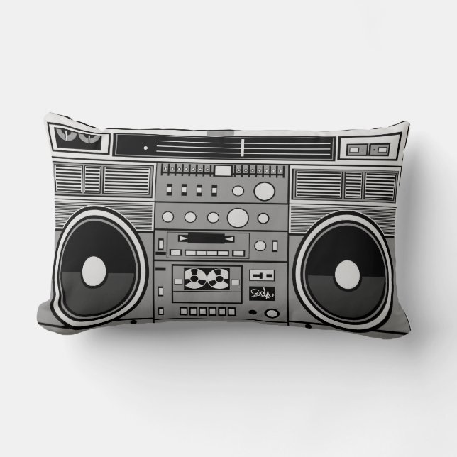 BoomBox Pillow Kussen (Voorkant)