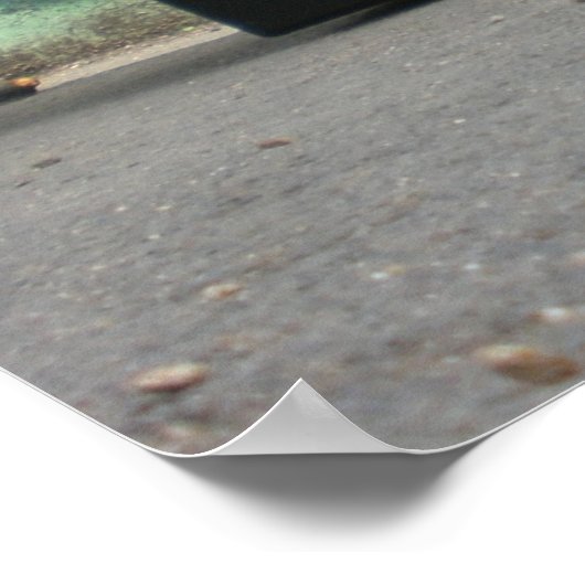 Boombox-Poster Poster (Hoek)