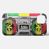 boombox-regeling Case-Mate iPhone case (Achterkant (horizontaal))
