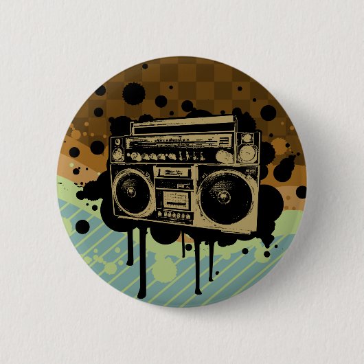 BoomBox Ronde Button 5,7 Cm (Voorkant)
