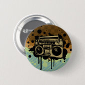BoomBox Ronde Button 5,7 Cm (Voorkant /achterkant)