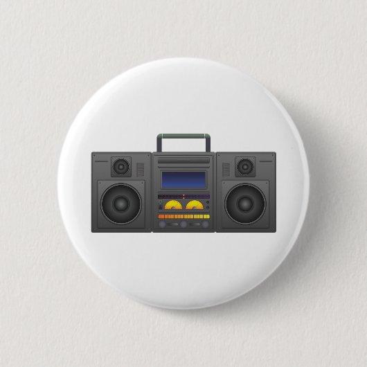 Boombox Ronde Button 5,7 Cm (Voorkant)