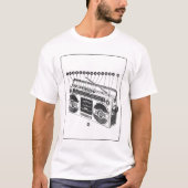 Boombox T-shirt (Voorkant)