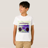 Boombox T-shirt (Voorkant volledig)