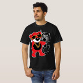 Boombox Teddy! T-shirt (Voorkant volledig)