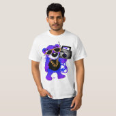 Boombox Teddy!  T-shirt (Voorkant volledig)