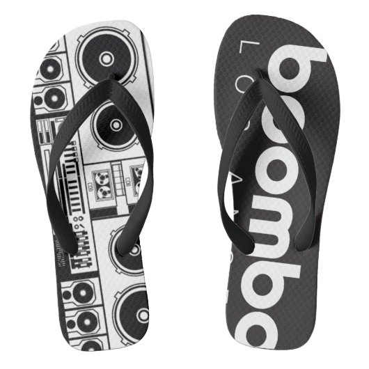 Boombox-teenslippers Teenslippers (Voetbed)