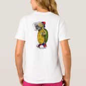 Boombox Turtle T-shirt (Achterkant)