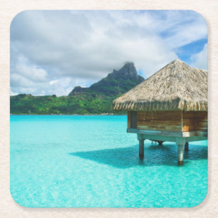 Boombungalow, Bora Bora onderzetter