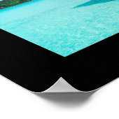Boombungalow, Bora Bora text poster print (Hoek)