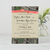 Boomcamo met koraalboog kaart (Staand voorkant)