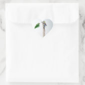 Boomchirurg-analist op het cadeau hart sticker (Tas)