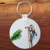 Boomchirurg-analist op het cadeau sleutelhanger (Voorkant)