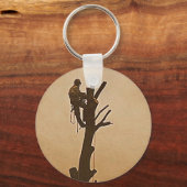 Boomchirurg-analist op het cadeau sleutelhanger (Voorkant)