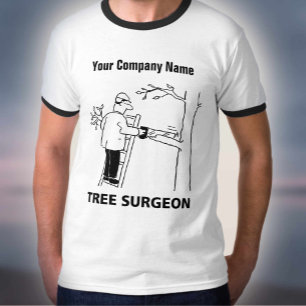 Boomchirurg Arboreal Services Cartoon T-shirt