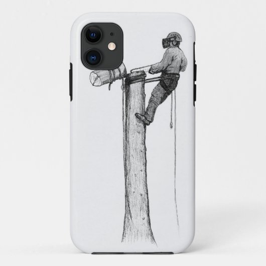 Boomchirurg Arborist Forester Case-Mate iPhone Case (Achterkant)