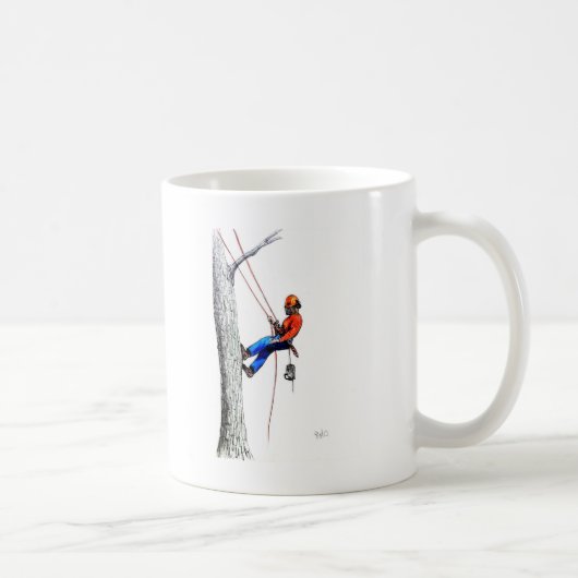 Boomchirurg Arborist Forester Koffiemok (Rechts)