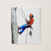 Boomchirurg Arborist Forester Legpuzzel (Verticaal)