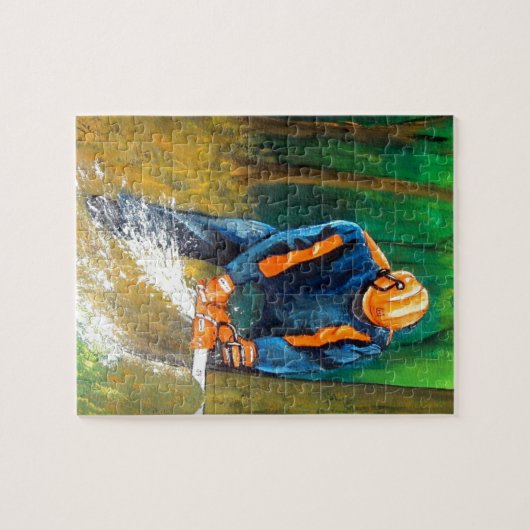 Boomchirurg Arborist Forester Legpuzzel (Horizontaal)