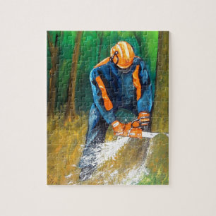 Boomchirurg Arborist Forester Legpuzzel