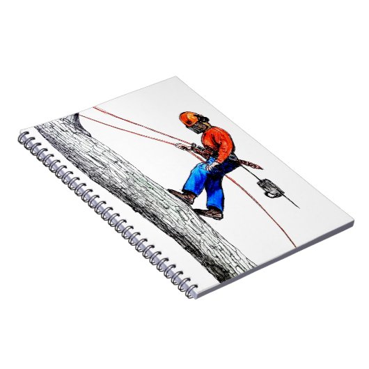 Boomchirurg Arborist Forester Notitieboek (Rechterzijde)