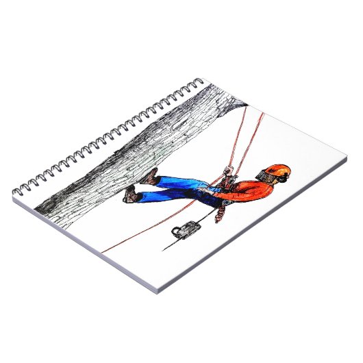 Boomchirurg Arborist Forester Notitieboek (Linkerzijde)