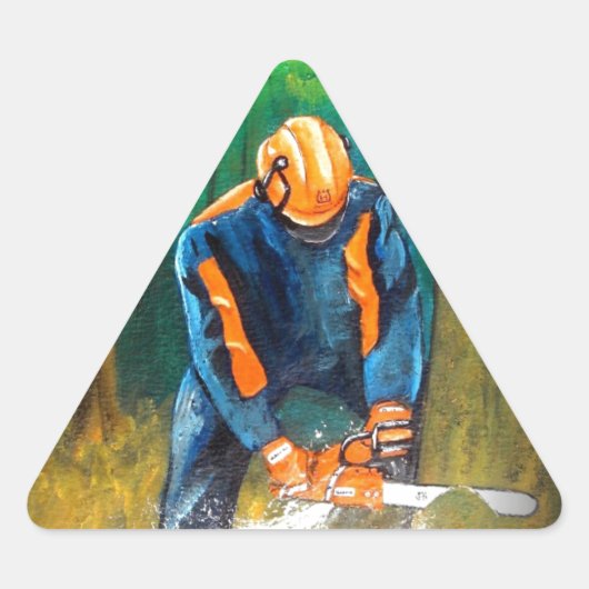 Boomchirurg Arborist Forester Sticker (Voorkant)