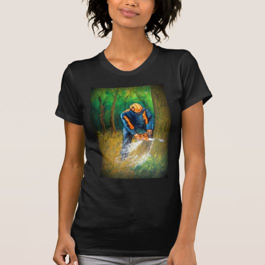 Boomchirurg Arborist Forester T-shirt (Voorkant)