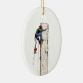 Boomchirurg Arborist Keramische boom Decoratie (Rechts)