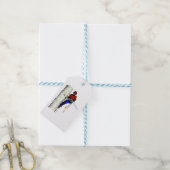 Boomchirurg Arborist op het werk cadeau Chainzaag Cadeaulabel (Met Touw)