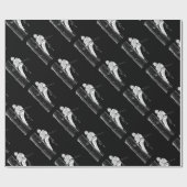 Boomchirurg Arborist op het werk cadeau Chainzaag Cadeaupapier (Vlak)