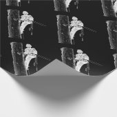 Boomchirurg Arborist op het werk cadeau Chainzaag Cadeaupapier (Hoek)