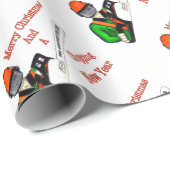 Boomchirurg Arborist op het werk cadeau Chainzaag Cadeaupapier (Rol Hoek)