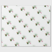 Boomchirurg Arborist op het werk cadeau Chainzaag Cadeaupapier (Vlak)