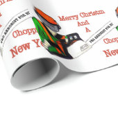 Boomchirurg Arborist op het werk cadeau Chainzaag Cadeaupapier (Rol Hoek)