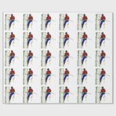 Boomchirurg Arborist op het werk cadeau Chainzaag Cadeaupapier (Vlak)